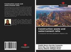 Construction waste and water/cement ratio - Garrido Campaña, Zadith Nancy; Delgado Bazan, Erick Mac Key; Villegas Rivas, Danny Alberto