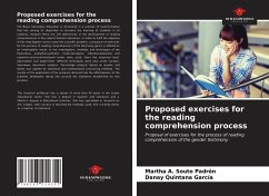 Proposed exercises for the reading comprehension process - Souto Padrón, Martha A.; Quintana García, Danay