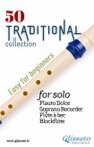 50 Traditional - collection for solo Soprano Recorder (fixed-layout eBook, ePUB)