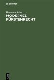 Modernes Fürstenrecht (eBook, PDF)