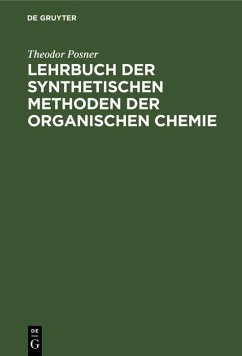 Cover Lehrbuch der synthetischen Methoden der organischen Chemie (eBook, PDF)