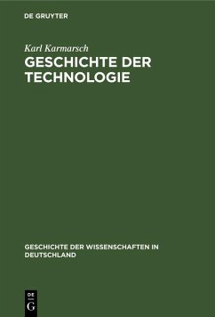 Geschichte der Technologie (eBook, PDF) Cover Geschichte der Technologie (eBook, PDF)