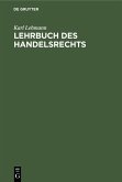Lehrbuch des Handelsrechts (eBook, PDF)