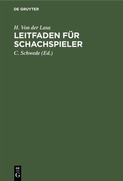 Leitfaden für Schachspieler (eBook, PDF) Cover Leitfaden für Schachspieler (eBook, PDF)