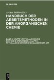 Physikalische und chemische Operationen, Hälfte 1: Physikalische Operationen allgemeiner Art (eBook, PDF)