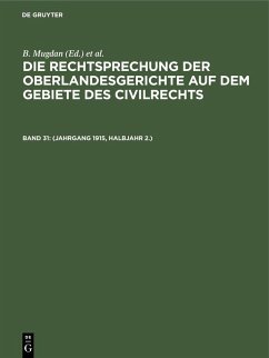 (Jahrgang 1915, Halbjahr 2.) (eBook, PDF)