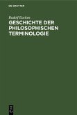 Geschichte der philosophischen Terminologie (eBook, PDF)