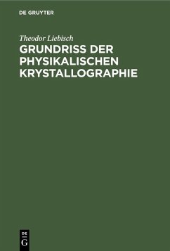 Cover Grundriss der physikalischen Krystallographie (eBook, PDF)