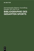 Bibliographie des gesamten Sports (eBook, PDF)