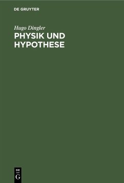 Cover Physik und Hypothese (eBook, PDF)