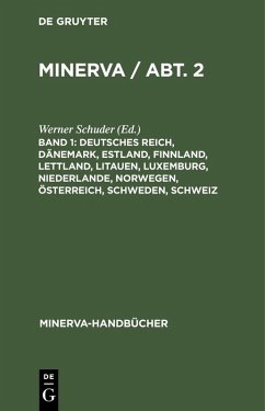Cover Deutsches Reich, Dänemark, Estland, Finnland, Lettland, Litauen, Luxemburg, Niederlande, Norwegen, Österreich, Schweden, Schweiz (eBook, PDF)