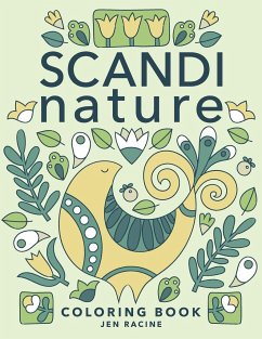Scandi Nature Coloring Book - Racine, Jen