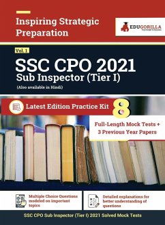 SSC CPO Sub Inspector (SI) Paper I Exam 2023 (English Edition) - 7 Mock Tests and 3 Previous Year Papers (2000 Solved Questions) with Free Access to Online Tests - Edugorilla Prep Experts