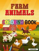 Cute Farm Animals Coloring Book For Toddlers