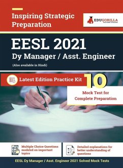 EESL Deputy Manager/Assistant Manager Recruitment Exam 2023 - 10 Full Length Mock Tests (1200 Solved Objective Questions) with Free Access to Online Tests - Edugorilla Prep Experts