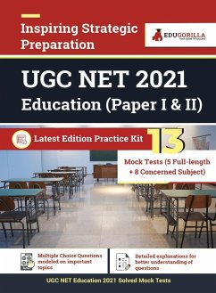 NTA UGC NET/JRF Education Book 2023 (English Edition) - 5 Mock Tests (Paper I and II), 8 Concerned Subject Tests (1500 Solved Questions) with Free Access to Online Tests - Edugorilla Prep Experts