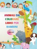 Animali da colorare libro per bambini