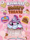 Kawaii Sweet Treats Coloring Book