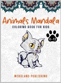 Animals mandala coloring book for kids 6-12