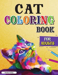 Cats with Mandalas - Adult Coloring Book - Sealey, Amelia