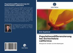 Populationsdifferenzierung bei Eschscholzia californica - Espeland, Erin