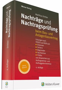 Nachträge und Nachtragsprüfung - Drittler, Matthias