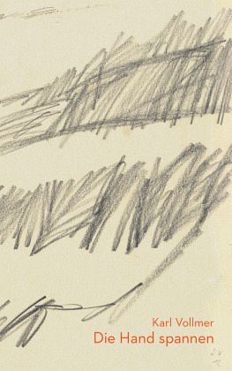 Die Hand spannen