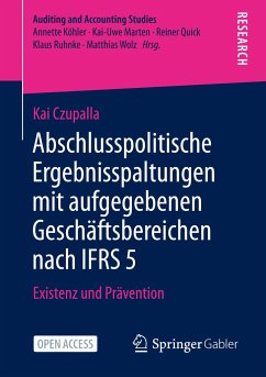 Abschlusspolitische Ergebnisspaltungen mit aufgegebenen Geschäftsbereichen nach IFRS 5 - Czupalla, Kai