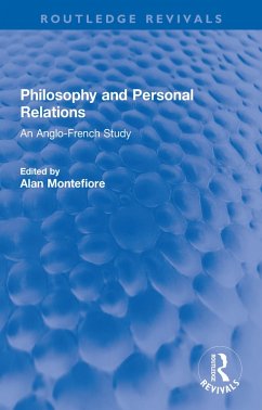 Philosophy and Personal Relations (eBook, ePUB) Cover Philosophy and Personal Relations (eBook, ePUB)