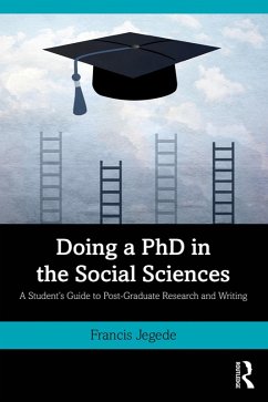 Doing a PhD in the Social Sciences (eBook, PDF) - Jegede, Francis