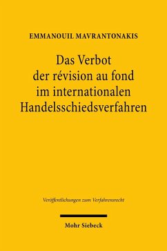 Das Verbot der révision au fond im internationalen Handelsschiedsverfahren (eBook, PDF) Cover Das Verbot der révision au fond im internationalen Handelsschiedsverfahren (eBook, PDF)