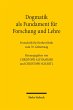 Dogmatik als Fundament für Forschung... - Bild 1