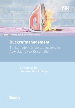 Rückrufmanagement (eBook, PDF) - Klindt, Thomas; Wende, Susanne