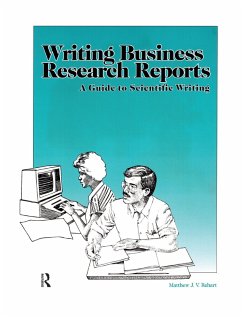 Writing Business Research Reports (eBook, ePUB) - Rehart, Matthew