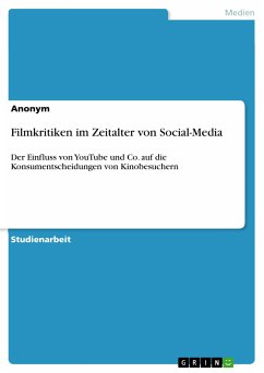 Filmkritiken im Zeitalter von Social-Media (eBook, PDF)