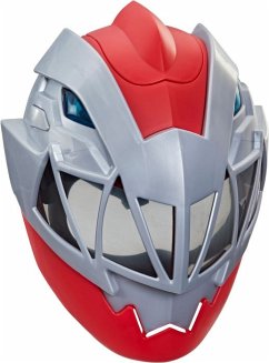 Hasbro F22815L0 - Dino Fury Power Rangers, Roter Ranger elektronische Maske