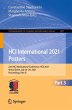 HCI International 2021 - Posters - Bild 1
