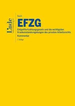 EFZG   Entgeltfortzahlungsgesetz - Rauch, Thomas