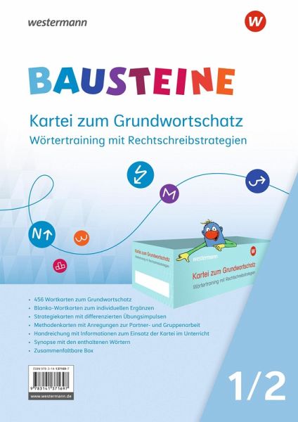 BAUSTEINE Zusatzmaterialien Ausgabe 2021. Kartei zum Grundwortschatz 1/2