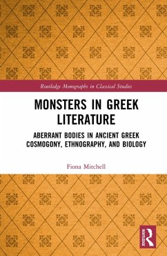 Monsters in Greek Literature (eBook, ePUB) - Mitchell, Fiona