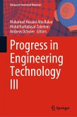 Progress in Engineering Technology III (eBook, PDF)