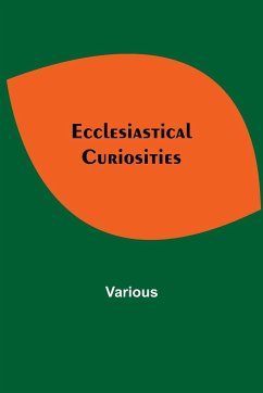 Ecclesiastical Curiosities - Various