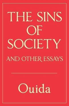 Cover The Sins of Society and other essays