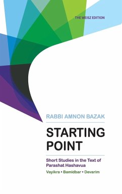 Starting Point - Bazak, Rabbi Amnon