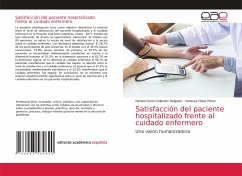 Satisfacción del paciente hospitalizado frente al cuidado enfermero - Collantes Delgado, Donald Gorki;Clavo Pérez, Vanessa