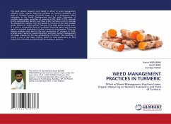 WEED MANAGEMENT PRACTICES IN TURMERIC - ANSHUMAN, Kumar;Kumar, Alok;Yadav, Sandeep