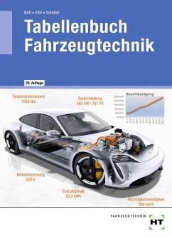 Tabellenbuch Fahrzeugtechnik - Bell, Marco;Elbl, Helmut;Schüler, Wilhelm