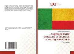 ARBITRAGE ENTRE EFFICACITÉ ET ÉQUITÉ DE LA POLITIQUE PUBLIQUE - HOUNDOTE, Ken'tché Gérard
