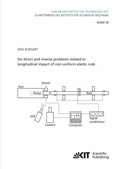 On direct and inverse problems related to longitudinal impact of non-uniform elastic rods - Burgert, Jens
