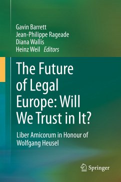 The Future of Legal Europe: Will We Trust in It? (eBook, PDF)